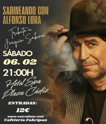 Tributo a Joaquín Sabina en Cádiz