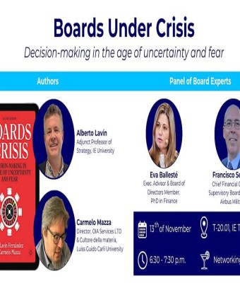 Boards under crisis: Decision-making in the age of uncertainty and fear en Madrid