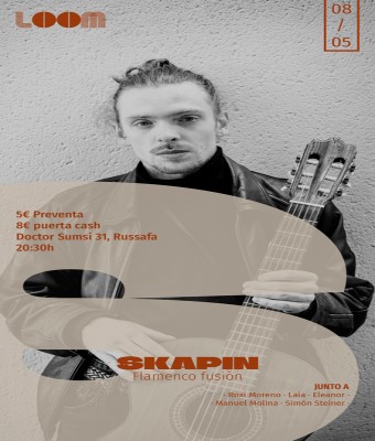 SKAPIN - flamenco fusion. en Valencia/València