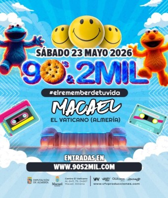 90's & 2MIL MACAEL 2026 en Almería