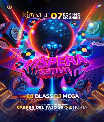 KIMBARA DLAX · DOMINGO 7DIC25 en Barcelona