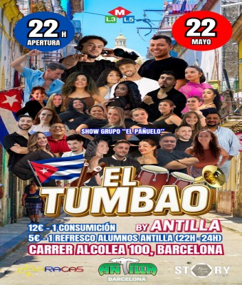ANTILLA SALSA BARCELONA - VIERNES 22 MAY26