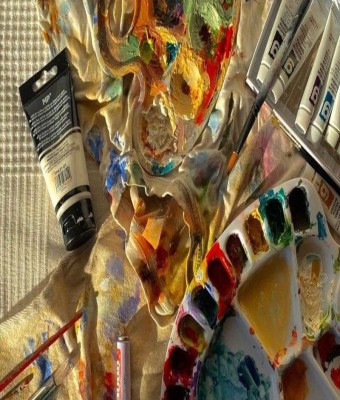 Taller artístico de Sant Jordi para adultos en Barcelona