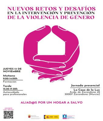 Nuevos Retos y Desafíos en la Intervención y Prevención de la Violencia de Género - EVENTO GRATUITO en Murcia