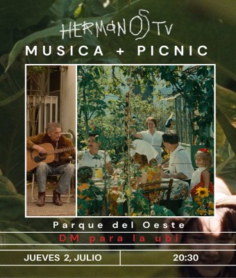 Hermanos TV: Concierto + Pícnic + Club social en Madrid