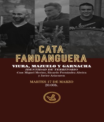 Cata Fandanguera con Miguel Merino, Ricardo Fernández Abeica y Javier Arizcuren en Rioja, La