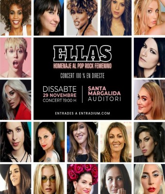 ELLAS ( HOMENAJE AL POP ROCK FEMENINO) en Balears, Illes