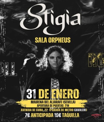 STIGIA en SEVILLA (Sala Orpheus)