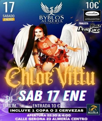 Chloe Vittu Drag Race España T4 en Almería