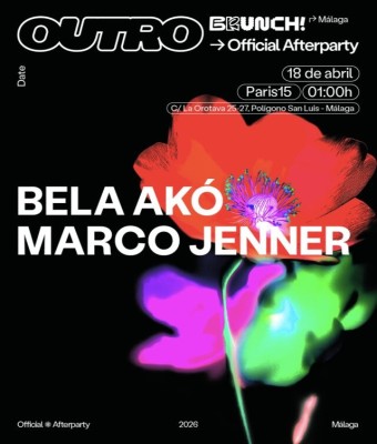 AFTER PARTY OFICIAL 18 DE ABRIL - SALA PARIS 15 en Málaga