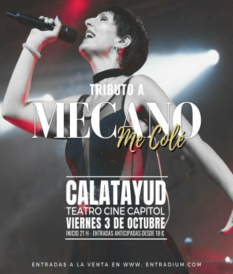 Me Colé ( tributo a Mecano) en Cine Capitol Calatayud.  en Zaragoza