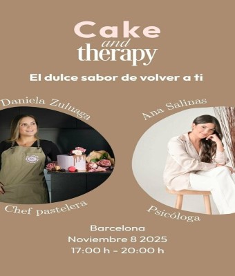 Cake and therapy: La receta para reconectar contigo en Barcelona