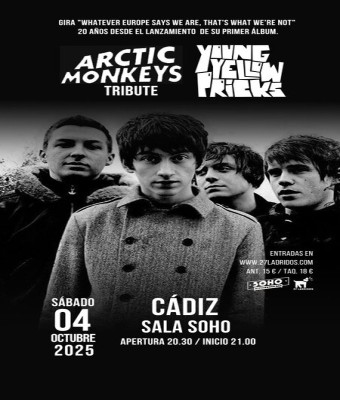 YOUNG YELLOW PRICKS TRIBUTO ARCTIC MONKEYS en SOHO Alternative Bar