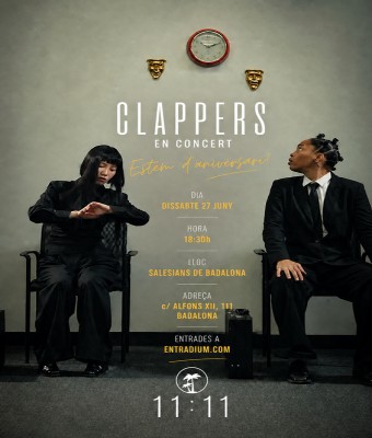 Clappers en concert en Barcelona