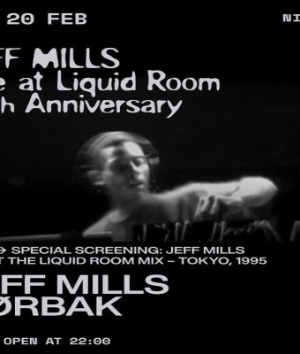 Jeff Mills: Live at Liquid Room 30th Anniversary en Barcelona