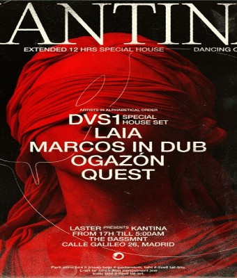 Laster Club presents KANTINA - Special House Edition - 12H UNDER THE RED LIGHT en Madrid