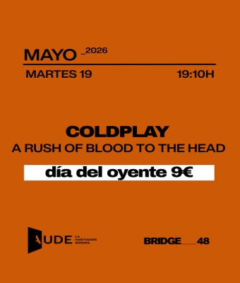 Coldplay, A Rush of Blood to the Head · AUDE: Listening Session en Barcelona