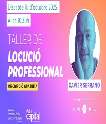 Taller de locució professional amb Xavier Serrano en Palafrugell