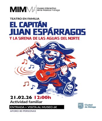 El capitán Juan Espárragos y la sirena de las aguas del norte. en Málaga