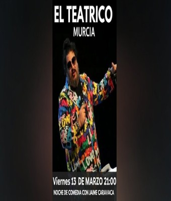 MONÓLOGO EN EL TEATRICO MURCIA CON JAIME CARAVACA