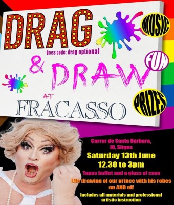 Drag & Draw: Glitter, Glam & Sketch en Barcelona