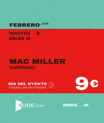 MAC MILLER · SWIMMING: SESIÓN DE ESCUCHA en Barcelona
