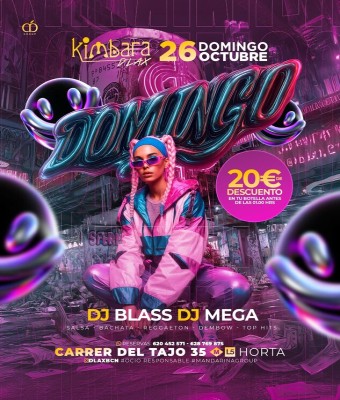 KIMBARA DLAX · DOMINGO 26 OCT en Barcelona