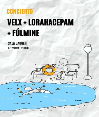 LoraHacePam+Velx+fúlmine Sala Jagger en Lugo