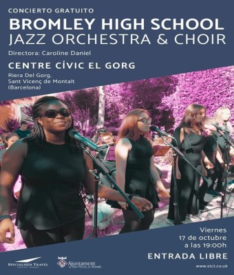 Concierto de Jazz Gratuito  BROMLEY H.S. JAZZ ORCHESTRA & SINGERS  St. Vicenç de Montalt en Barcelona