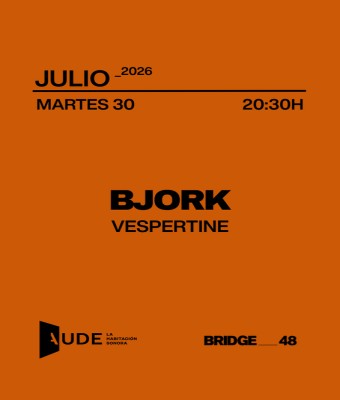 Björk, Vespertine · AUDE: Listening Session en Barcelona