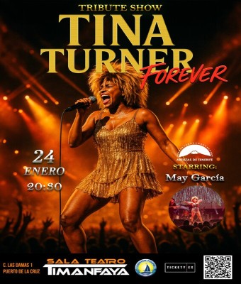 Tina Turner - Tribute Show, en la Sala Timanfaya en Santa Cruz de Tenerife