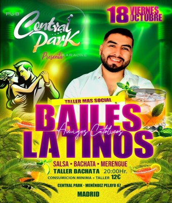 Bailes Latinos Solidarios & Fé - 14/03/26 en Madrid