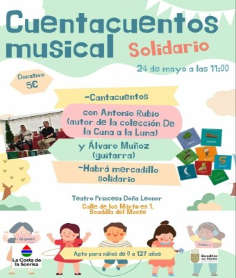 Cuentacuentos Musical Solidario en Madrid