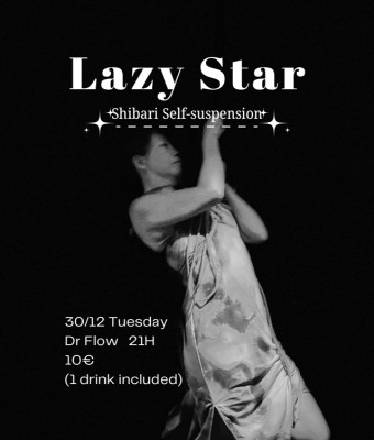 Lazy Star—Unconventional Shibari self-suspension en Barcelona