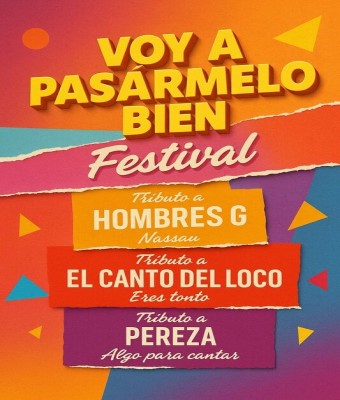 VOY A PASÁRMELO BIEN - FESTIVAL DE TRIBUTOS en Burgos