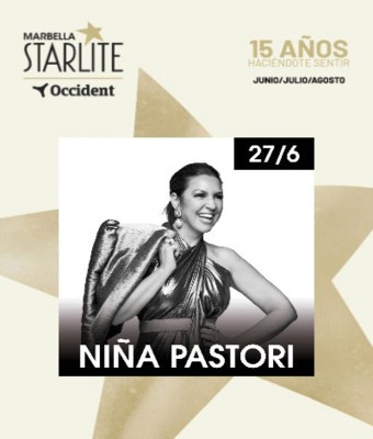 Niña Pastori - Starlite Festival 2026 en Málaga