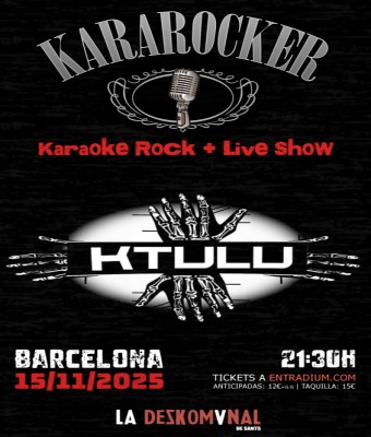 KTULU EN CONCIERTO+KARAROCKER  en Barcelona
