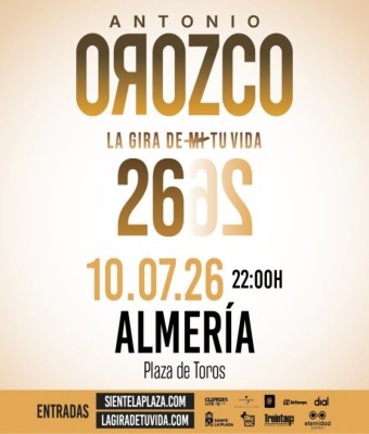 ANTONIO OROZCO en Almería