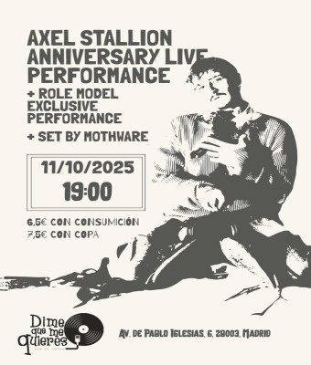 Concierto de Lower Mars por Aniversario de Axel Stallion en Madrid