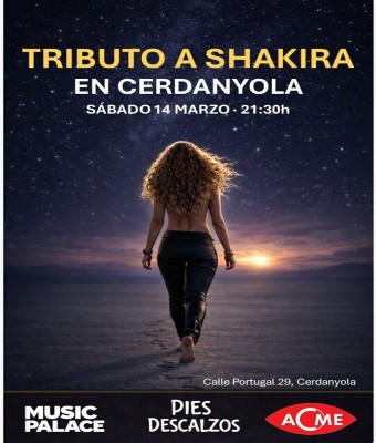 Tributo Shakira en Barcelona