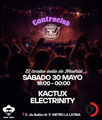 Tardeo Indie Cool Madrid en Sala ContraClub