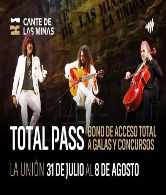 BONO Total Pass - Cante de las Minas en La Unión