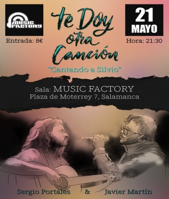 Te doy otra canción en Music Factory (Salamanca)