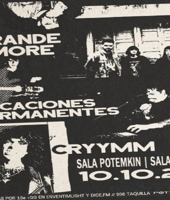 Grande Amore + Vacaciones Permanentes + cryymm en Salamanca