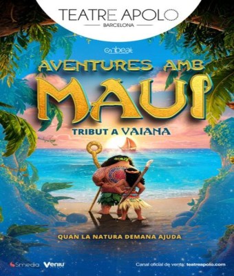Aventures amb Maui - Tribut a Vaiana en Barcelona
