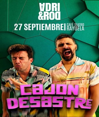 Cajón Desastre, Adri & Rod en el Café Teatro Rayuela en Santa Cruz de Tenerife
