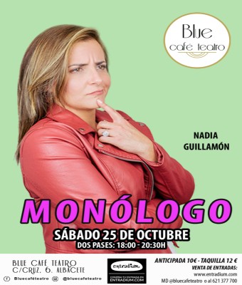 SÁBADO 25 DE OCTUBRE - NADIA GUILLAMÓN en Albacete