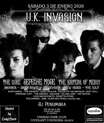 Especial UK Invasion en Barcelona