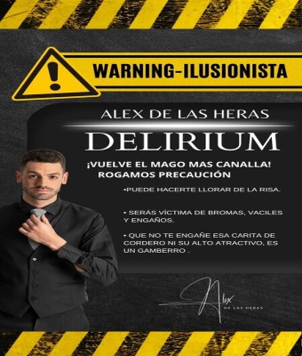 ALEX DE LAS HERAS, MAGIA Y HUMOR en Burgos