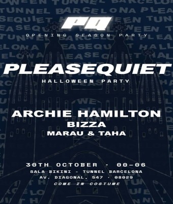 PleaseQuiet opening season Pres. Archie Hamilton en Barcelona